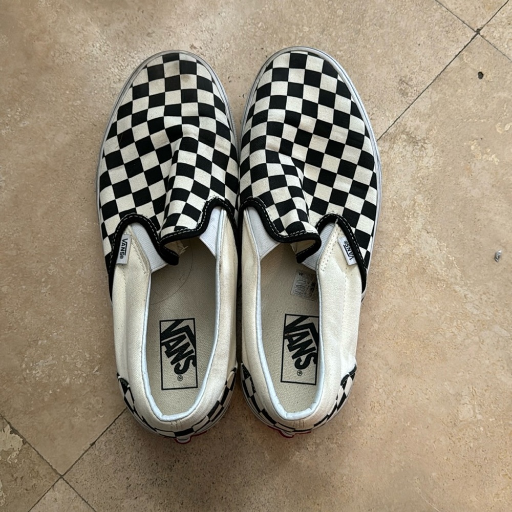 Checkered vans